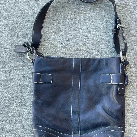 Coach Vintage Black Shoulder bag Classic - Picture 5 of 8